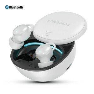 HyperGear SleepEEZ Mini Noise-Blocking True Wireless Earbuds for Sleeping White